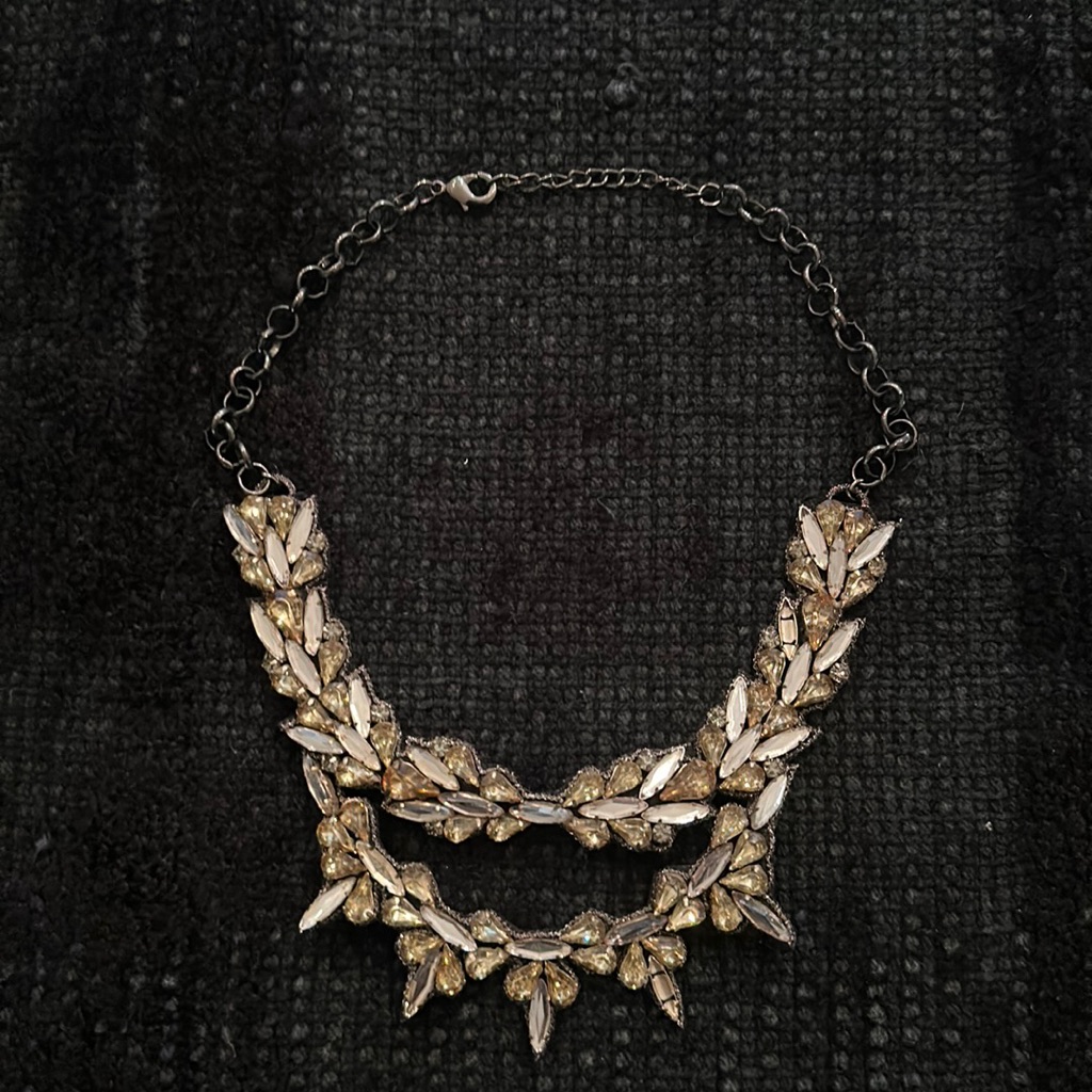New Crystal Beaded Necklace